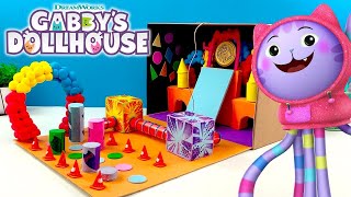 Crafting A Mini Obstacle Course with DJ Catnip  GABBYS DOLLHOUSE [upl. by Pearlstein]