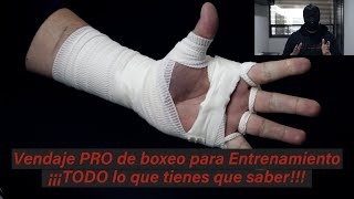 Vendaje PRO de boxeo para Entrenamiento  TODO lo que tienes que saber [upl. by Belen]