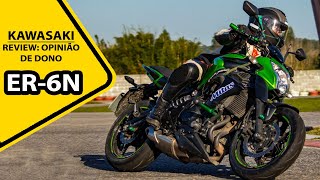 Kawasaki Er6n Opinião de dono review completa [upl. by Ennasus]