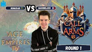 MarineLorD vs Numudan  Call To Arms  Round 1 [upl. by Hepzi]