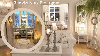 How to decorate in vintage shabby chic style💝Home Tour [upl. by Nae752]