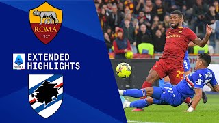 Roma vs Sampdoria Extended Highlights  Serie A  CBS Sports Golazo [upl. by Topliffe]