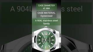 Rolex Datejust 41mm 126300 Oyster Green Dial [upl. by Ennoryt]