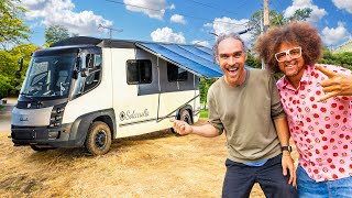 Fully Solar Powered RV  Never Pay For Fuel Again ft Redfoo [upl. by Illek]