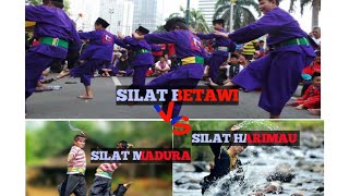 PERBEDAAN DAN SEJARAH SILAT HARIMAUSILAT MADURA SILAT BETAWI [upl. by Leirum]