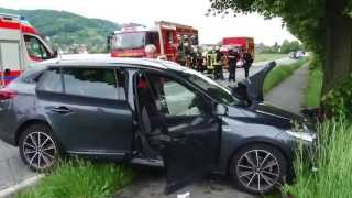 Unfall B Zwingenberg  Bickenbach 31052013 [upl. by Eidarb]