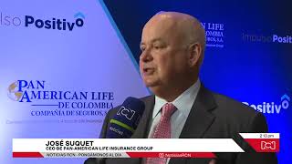 PanAmerican Life de Colombia recibe a José S Suquet [upl. by Aisatal644]