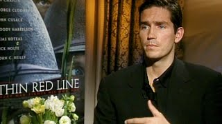 Jim Caviezel talks about starring in The Thin Red Line [upl. by Elagibba115]