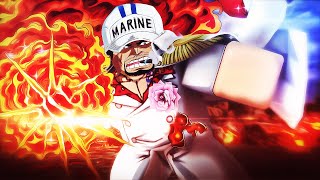 I Become Fleet Admiral Akainu To UNLEASH The MOST OP Combo With Magma Devil Fruit [upl. by Jacobsohn]