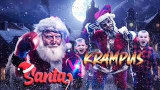 Santa Claus vs Krampus WWE 2K23 [upl. by Anegroeg]