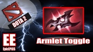 Dota 2 Advanced Guides Armlet Toggling Drill [upl. by Fabozzi]