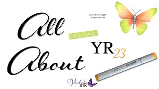 All About Copic Marker YR23  VioletaInkcom [upl. by Ycinuq]