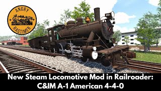 New Locomotive Mod in Railroader  CampIM A1 American 440 [upl. by Neelac]