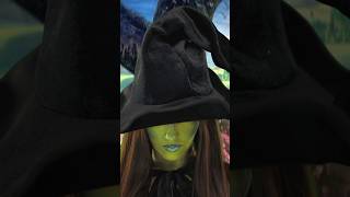 My version of Elphaba 🧹💚 makeup wicked elphaba cosplay glinda wickedness transformation [upl. by Wallinga]