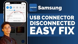 USB Connector Disconnected Samsung [upl. by Schlesinger]