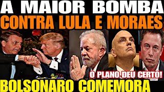 TRUMP E MUSK CUMPRIU PRISÃO SAIU NESSE DOMINGO MORAES E LULA RECEBE PIOR NOTÍCIA de BOLSONARO [upl. by Neala]