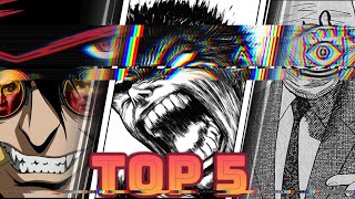 Top 5 Seinen Manga You Need To Read [upl. by Neraa]