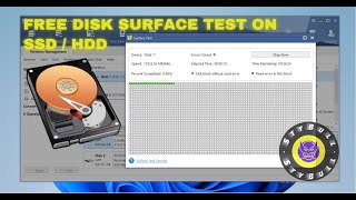 Check SSD  HDD for Bad Sectors  Free Disk Surface Test  Minitool Partition Wizard  Easy steps [upl. by Nissensohn]