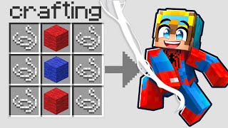 Minecraft But You Can Craft Any SUPERPOWER [upl. by Tomkiel]