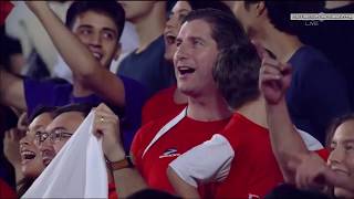 Chile National Anthem 11092018  vs South Korea [upl. by Napas864]