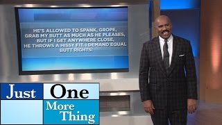 Crazy Couple Double Standards  STEVE HARVEY [upl. by Esimaj53]