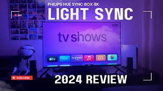 Philips Hue 8K Sync Box Review [upl. by Rube]