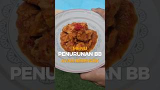 MENU PENURUNAN BERAT BADAN AYAM BESENGEK [upl. by Ecnerolf]