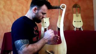 Seikilos Epitaph amp Improvisation on Tenor Gallic lyre  Benjamin Simao [upl. by Farwell380]