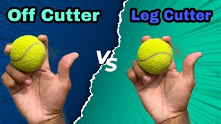 How To Bowl Leg Cutter And Off Cutter With Tennis Ball  Bowling Tips [upl. by Moseley]