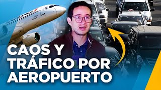 Nuevo aeropuerto Jorge Chávez genera caos por tráfico en las calles quotMe tomó 45 minutos pasarquot [upl. by Aihsemot877]