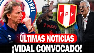 ¡ILUSIONADOS PRENSA CHILENA CONFIADA DE GANAR A PERU CON LA CONVOCATORIA DE ARTURO VIDAL [upl. by Nellir895]