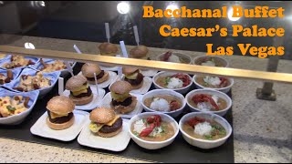 Bacchanal Buffet Caesars Palace Las Vegas 2023 [upl. by Rillis329]