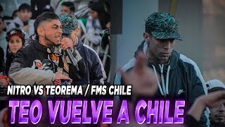 Teo vuelve a Chile  Nitro vs Teorema Fms Chile J2 Votación [upl. by Arehahs361]