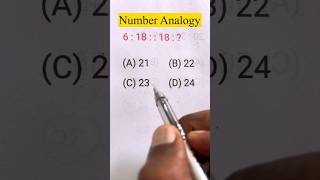 Reasoning analogy tricks  number analogy reasoning  analogy  reasoning practice set [upl. by Igal]