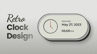 Analog amp Digital Clock Using HTML CSS amp JavaScript [upl. by Ahsaten]