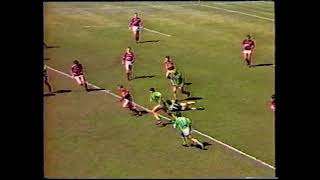 1988 Manly v Canberra Presidents Cup Prel Minor Semi Final with Peter Peters [upl. by Enelear]