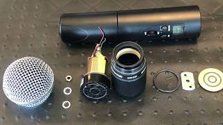 Shure SM58 Wireless Capsule Teardown [upl. by Eerb]