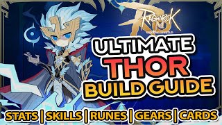 Ultimate THOR DPS Build Guide for PVE  Stats Skills Runes Gears Cards and MORE [upl. by Swehttam]