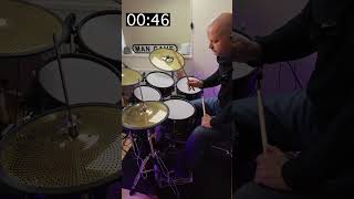 1 MINUTE DRUM LESSONS 1st Ever Triplet Groove [upl. by Naehs]