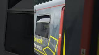 507 Farewell Tour Bidston Station Merseyrail Fast Moving Train train shorts subscribe [upl. by Atinehs810]