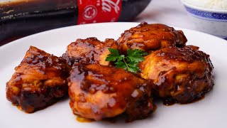 POLLO A LA COCACOLA PERUANO  RECETA FÁCIL Y RÁPIDA [upl. by Yessej]