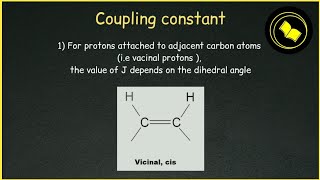 Coupling constant NMR  Coupling constant  Coupling constant in nmr spectroscopy [upl. by Agnesse]