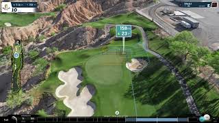 WGT Golf Wolf Creek 10 159Yard Holeout Eagle [upl. by Leiand37]