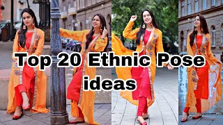 Top 20 Suit poses For Girls  Photoshoot In Ethnic Wear  Suit amp Kurtis pose MYClicks Instagram [upl. by Case]