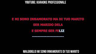 cristiano malgioglio mi sono innamorato di tuo marito con cori x il karaoke professionale [upl. by Goss]