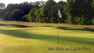 Hole 6 at Calcot Park [upl. by Aivek627]