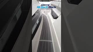 New Pursuit Gets Boat Decking Makeover boat boatflooring marinedecking fishing [upl. by Birchard]