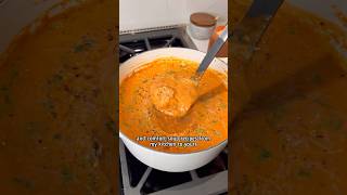 Tomato Tortellini Soup  one of the best soups EVER recipe shorts soupseason [upl. by Ennayoj]