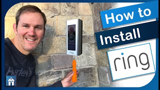 Installing the Ring Video Doorbell Pro – StepbyStep [upl. by Ahsieka838]