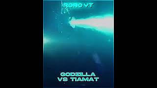 GODZILLA VS TIAMAT IN GXK 🥶😭 shorts fyp godzilla monsterverse [upl. by Hcurab]